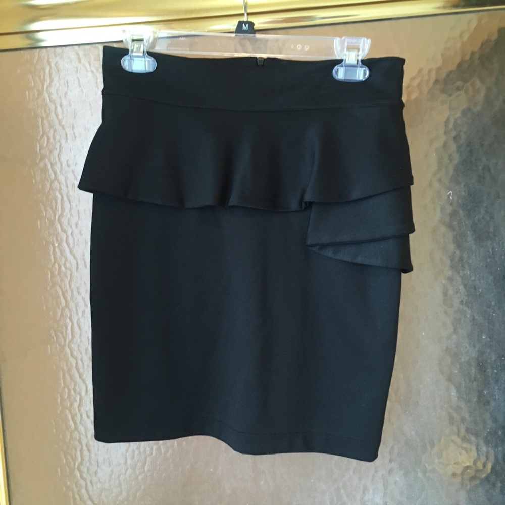 Black Work Pencil Skirt